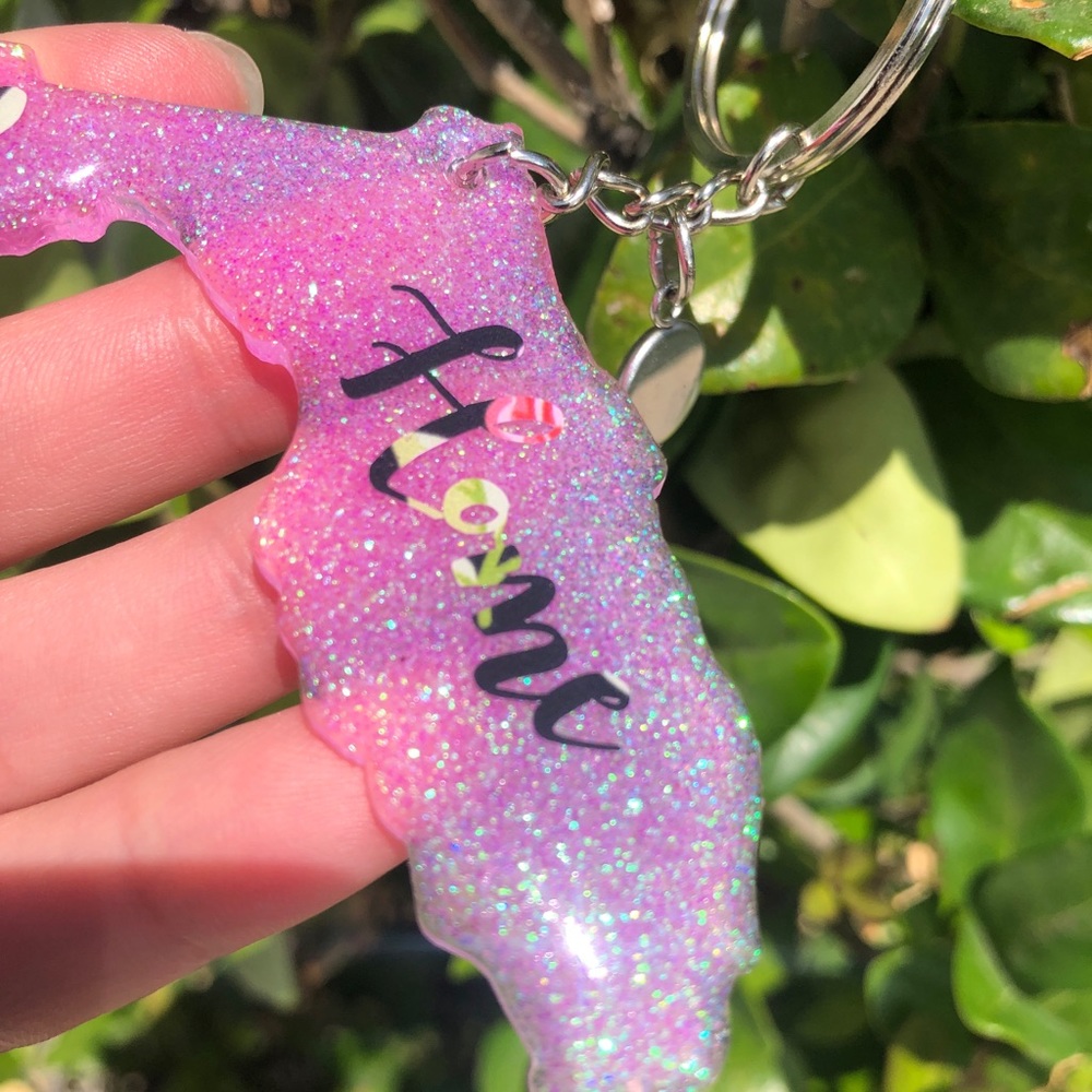 Florida State Keychain| Custom Keychains - Picture 6 of 7